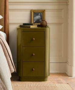 Lacquered Nightstand (16")