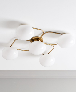 Champignon 5-Light Flush Mount (24")