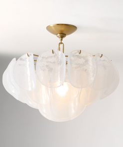 Glass Flush Mount (18.5")